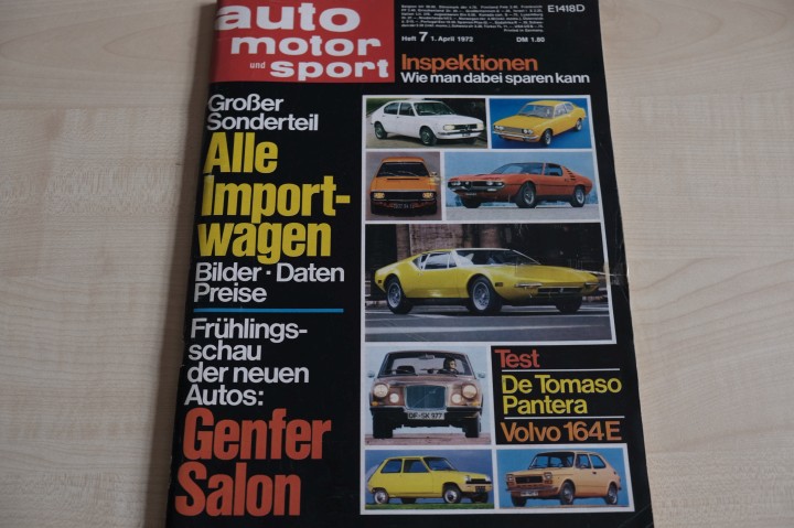 Auto Motor und Sport 07/1972